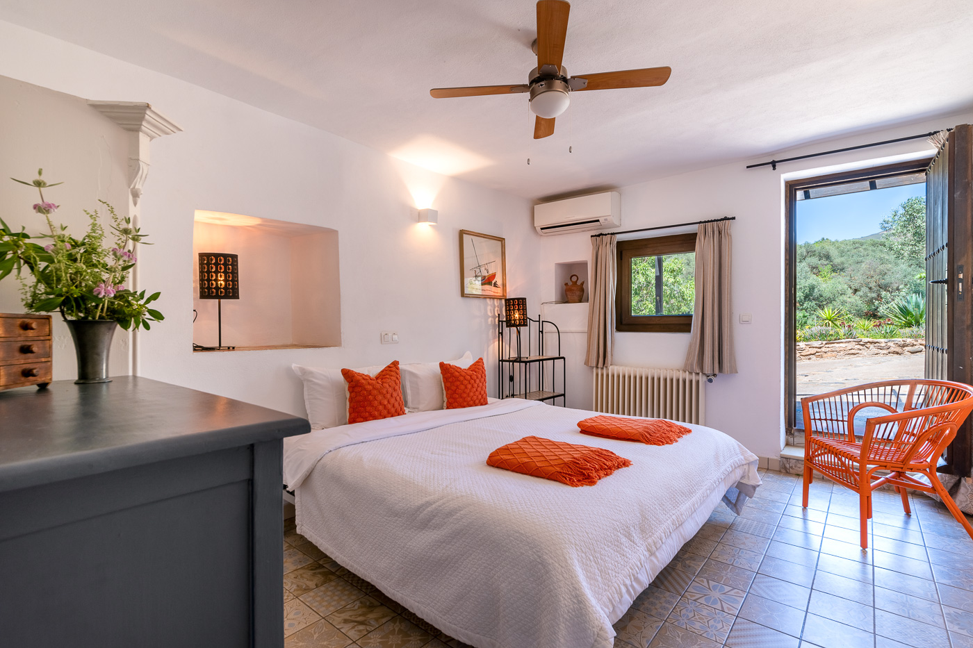 Dormitorio anexo con cama doble (Dormitorio 2, Limón) 